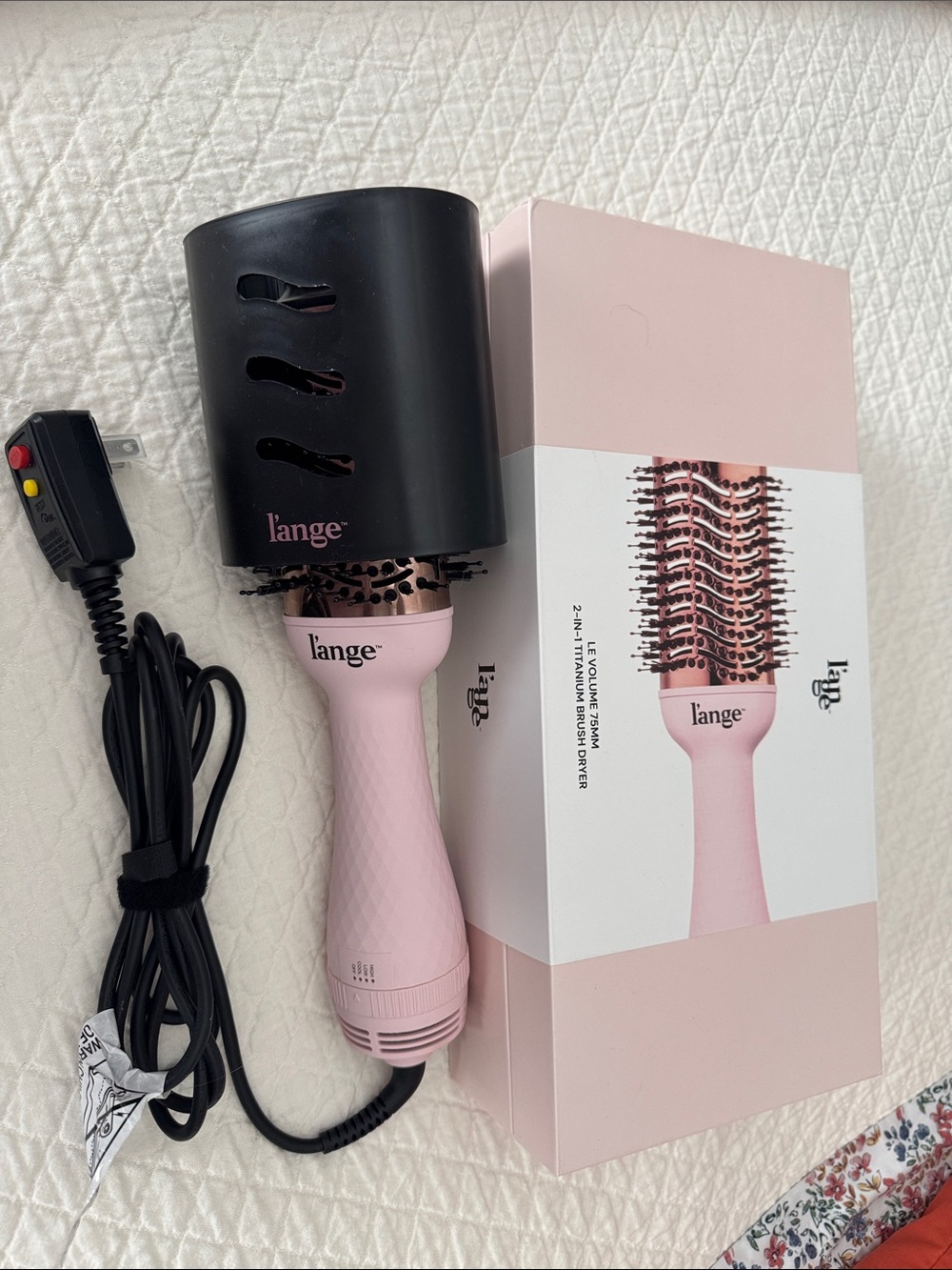 Lange Pink 2-in-1 Hot Air Styling Brush